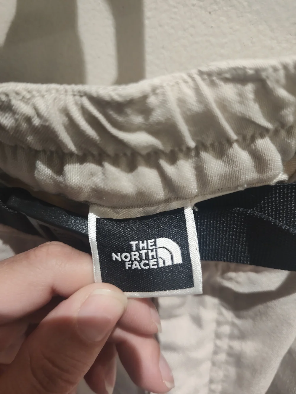 The North Face Men's Beige Outdoor Utility Shorts with Webbing Belt